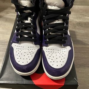 Jordan 1 Court Purple